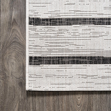 Colonia Berber Stripe Indoor/outdoor Area Rug